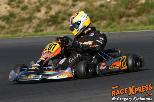 Rotax Max Euro Challenge: heftige zaterdagmiddag op Genk